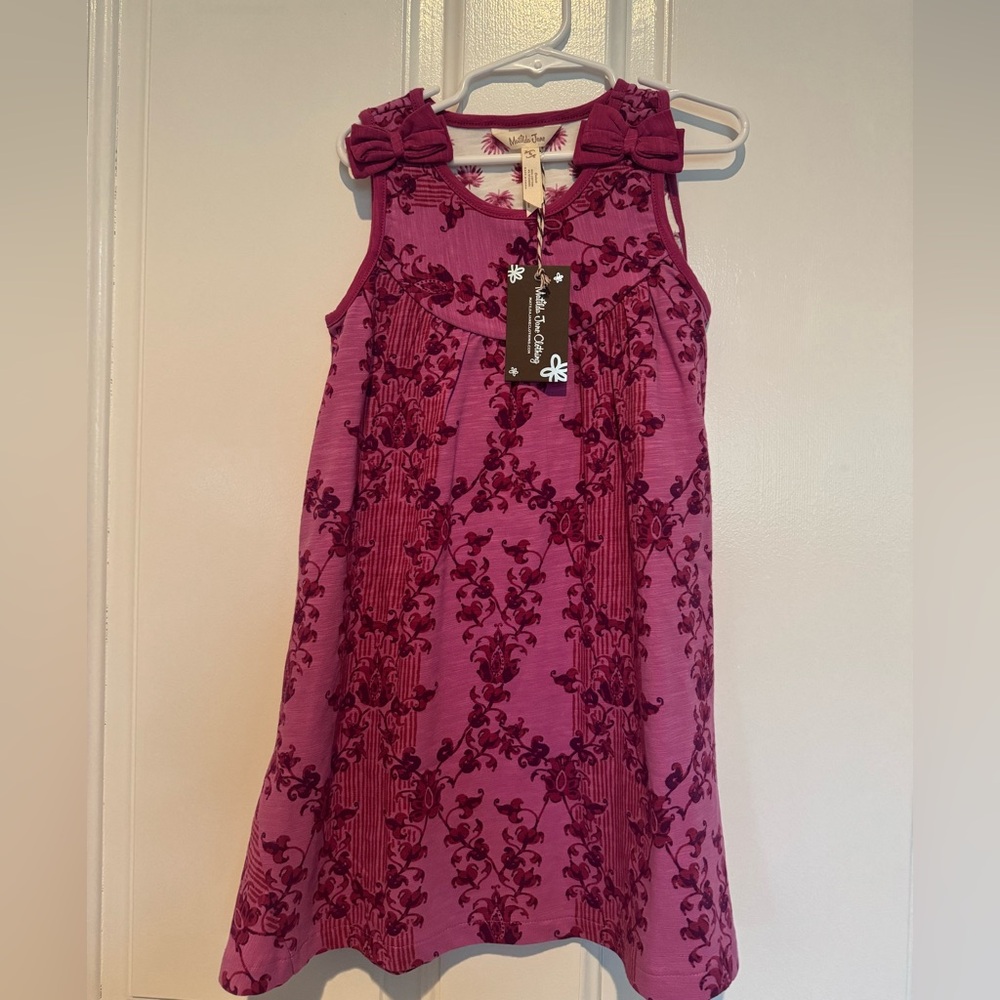 Matilda Jane Purple Floral Kids Dress